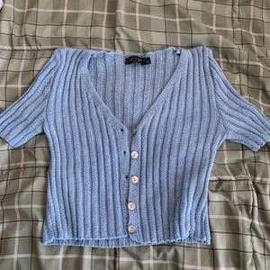 Nastygal Rib Knit Crop Top